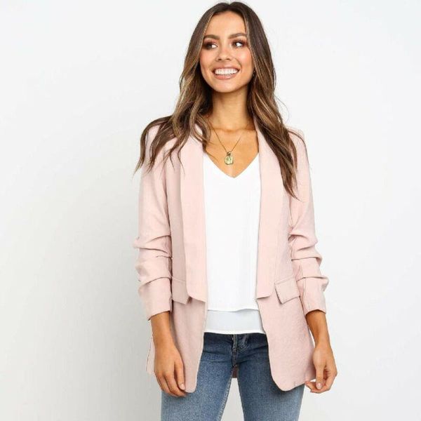 autumn elegant suit womens long sleeve slim lapel blazer suit solid color cardigan coat fashion ladies work jacket formal, Black;brown
autumn elegant suit womens long sleeve slim lapel blazer suit solid color cardigan coat fashion ladies work jacket formal, Black;brown