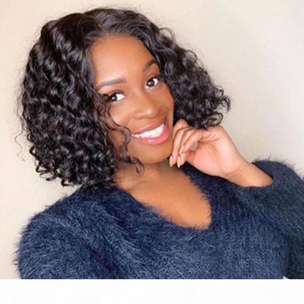 side part virgin brazilian hair short deep wave bob human full lace hair wigs bob for black women 130% density, Black;brown
side part virgin brazilian hair short deep wave bob human full lace hair wigs bob for black women 130% density, Black;brown