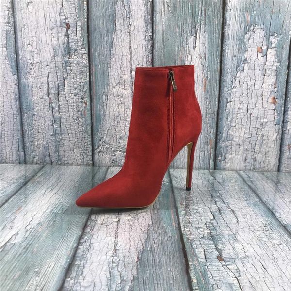 kmeioo us 5-15 women short boots pointed toe ankle boots size zipper stiletto high heels party wedding pumps dress shoes 12cm1, Black
kmeioo us 5-15 women short boots pointed toe ankle boots size zipper stiletto high heels party wedding pumps dress shoes 12cm1, Black