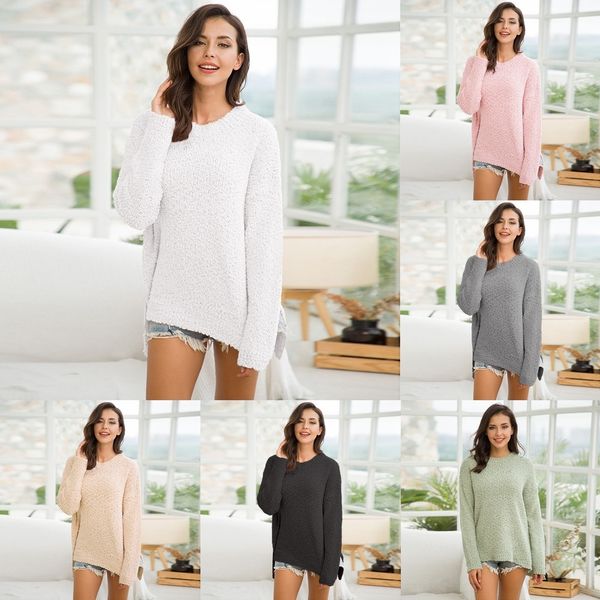 hr8xm 2020 pullover new autumn and winter knitwear women half-turtleneck split long sleeve pullover sweater for knitwear frcen, White;black
hr8xm 2020 pullover new autumn and winter knitwear women half-turtleneck split long sleeve pullover sweater for knitwear frcen, White;black