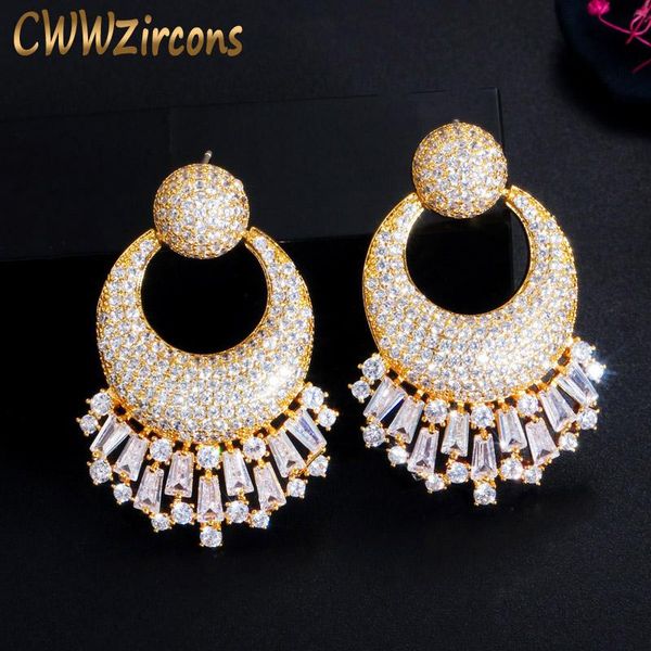 cwwzircons luxury long big drop cubic zirconia pave women wedding engagement party gold earrings costume jewelry cz723, Silver
cwwzircons luxury long big drop cubic zirconia pave women wedding engagement party gold earrings costume jewelry cz723, Silver