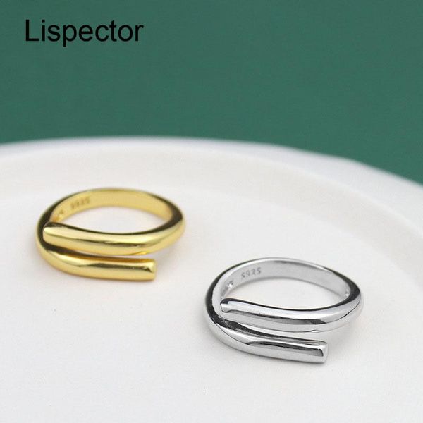 cluster rings lispector 925 sterling silver simple geometric for women fashion minimalist open tail ring wedding jewelry, Golden;silver
cluster rings lispector 925 sterling silver simple geometric for women fashion minimalist open tail ring wedding jewelry, Golden;silver