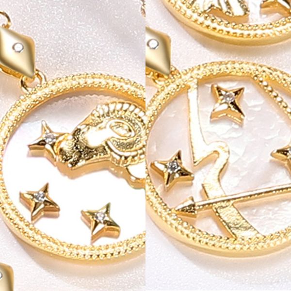s925 pure bracelet ring silver 12 constellations natural mother shell blue jade stone bracelet first ring exquisite female gift utkdf, Golden;silver
s925 pure bracelet ring silver 12 constellations natural mother shell blue jade stone bracelet first ring exquisite female gift utkdf, Golden;silver