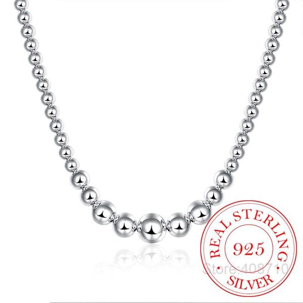 chains real 925 sterling silver beads chain light choker necklaces minimalist fine jewelry for women party accessories gift
chains real 925 sterling silver beads chain light choker necklaces minimalist fine jewelry for women party accessories gift