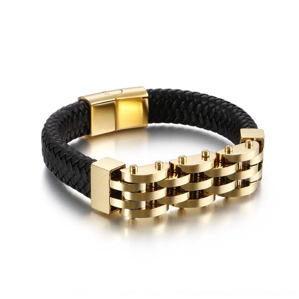 x3kou creative stainless steel magnetwoven jewelry fashion man punk leather men's creative stainless steel magnetwoven leather fashion, Golden;silver
x3kou creative stainless steel magnetwoven jewelry fashion man punk leather men's creative stainless steel magnetwoven leather fashion, Golden;silver