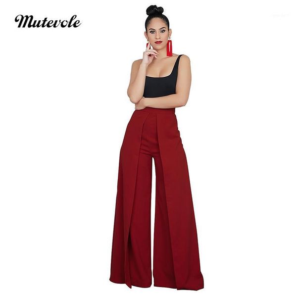 women's pants & capris mutevole casual loose wide leg women elegant high waist elastic trousers full length solid long palazzo mujer1, Black;white
women's pants & capris mutevole casual loose wide leg women elegant high waist elastic trousers full length solid long palazzo mujer1, Black;white