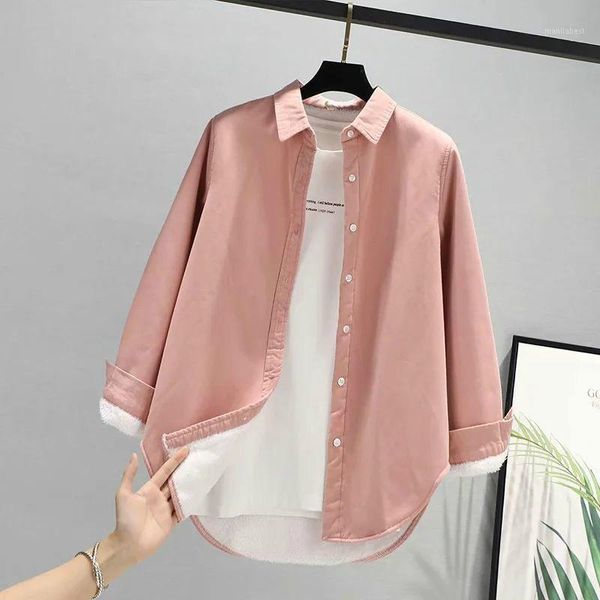 2021 new arrival spring autumn women chic solid cotton loose shirt office ladies warm plaid plush long checked blouses a1241, White
2021 new arrival spring autumn women chic solid cotton loose shirt office ladies warm plaid plush long checked blouses a1241, White