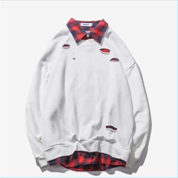 new autumn winter fashion fake two piece mens hoodies streetwear casual korean hip hop homme pullovers, Black
new autumn winter fashion fake two piece mens hoodies streetwear casual korean hip hop homme pullovers, Black