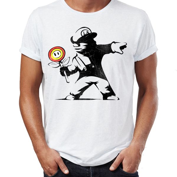 men's t shirt banksy mario rage flower thrower artsy awesome artwork printed tee sport hooded sweatshirt hoodie
men's t shirt banksy mario rage flower thrower artsy awesome artwork printed tee sport hooded sweatshirt hoodie
