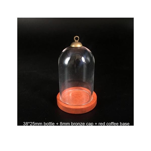 1set 38*25mm bell jar shape tube clear glass bubble bottle & tray & connector for diy jewelry necklace accessories bbynxs, Black
1set 38*25mm bell jar shape tube clear glass bubble bottle & tray & connector for diy jewelry necklace accessories bbynxs, Black