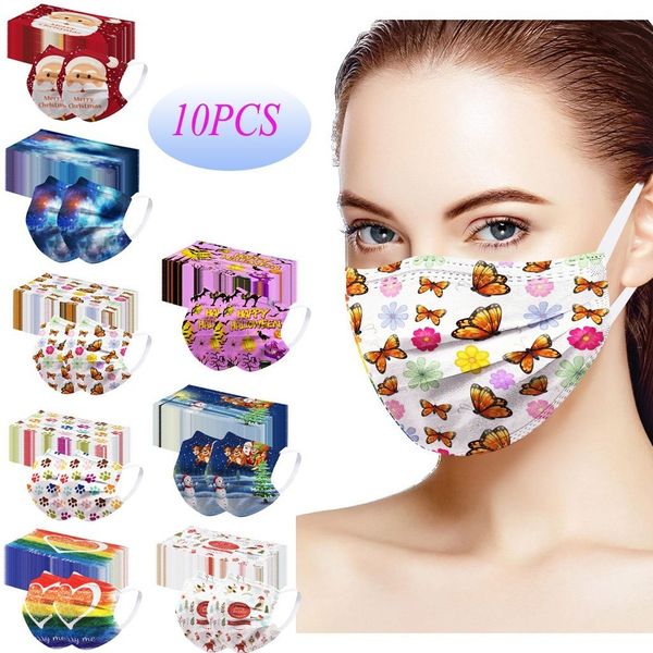 3-layer face soft for adults masks 10pcs butterfly printed protective mask with design #k
3-layer face soft for adults masks 10pcs butterfly printed protective mask with design #k