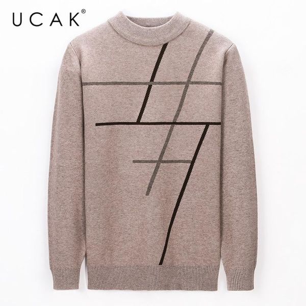 men's sweaters ucak brand casual o-neck sweater men clothing 2021 striped streetwear pull homme winter warm clothes u1174, White;black
men's sweaters ucak brand casual o-neck sweater men clothing 2021 striped streetwear pull homme winter warm clothes u1174, White;black