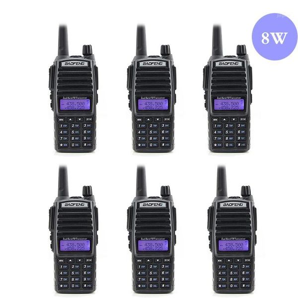 walkie talkie 6pcs baofeng uv82 8w powerful dual band display standby 136-174&400-520mhz 2800mah battery two way radio uv-82-8w1
walkie talkie 6pcs baofeng uv82 8w powerful dual band display standby 136-174&400-520mhz 2800mah battery two way radio uv-82-8w1