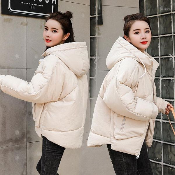 women's parka korean style winter jacket mid-length hooded stand collar down jacket loose thick outwear female cold coat1, Black
women's parka korean style winter jacket mid-length hooded stand collar down jacket loose thick outwear female cold coat1, Black