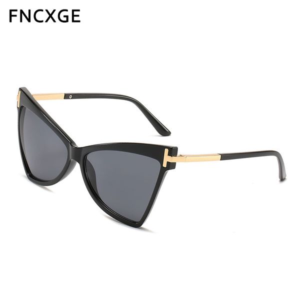 cat eye sunglasses women fashion metal big shades sun glasses luxury designer female gradient eyewear uv400 for ladies 2001, White;black
cat eye sunglasses women fashion metal big shades sun glasses luxury designer female gradient eyewear uv400 for ladies 2001, White;black