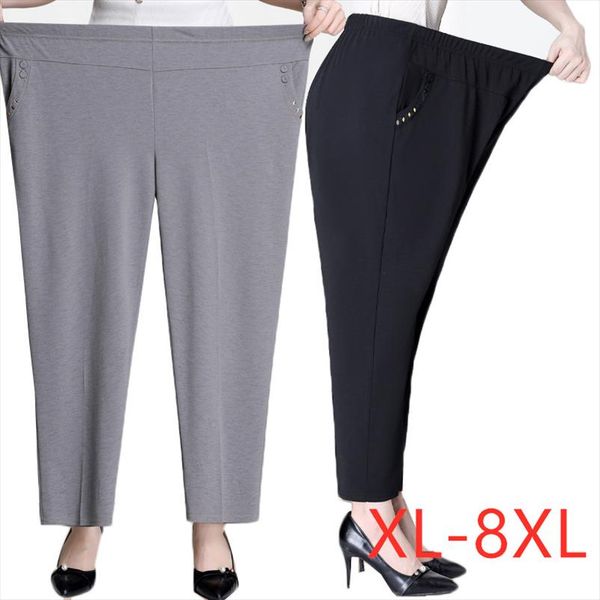 плюс размер 5xl 6xl 7xl 8xl женские летние брюки новые твердые эластичные талии повседневные брюки среднего возраста матери свободно, Black;white
плюс размер 5xl 6xl 7xl 8xl женские летние брюки новые твердые эластичные талии повседневные брюки среднего возраста матери свободно, Black;white
