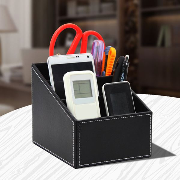3 клетки кожа pu канцелярские косметика косметика для хранения box пульт дистанционного управления держатель телефона office для настольных
3 клетки кожа pu канцелярские косметика косметика для хранения box пульт дистанционного управления держатель телефона office для настольных