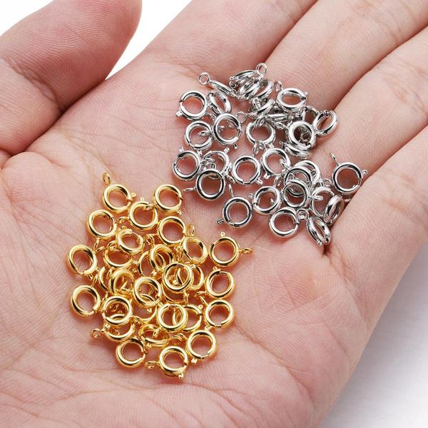 30pcs/lot gold spring ring clasp with open jump ring jewelry clasp for chain necklace bracelet connectors jewelr jllaoo, Silver
30pcs/lot gold spring ring clasp with open jump ring jewelry clasp for chain necklace bracelet connectors jewelr jllaoo, Silver