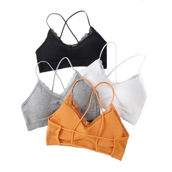 yoga fitness lace bra breathable underwear thin shoulder strap bra women shockproof push up running gym, White;black
yoga fitness lace bra breathable underwear thin shoulder strap bra women shockproof push up running gym, White;black