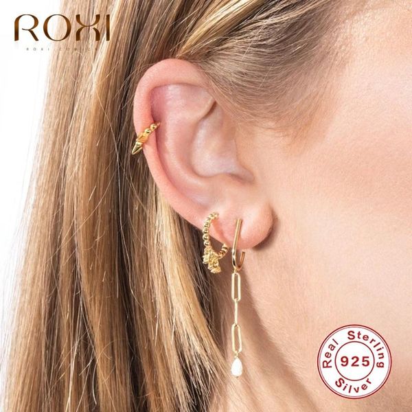 hoop & huggie roxi elegant round beads zircon pendant stone earrings for women girls crystals silver 925 jewelry oorbellen, Golden;silver
hoop & huggie roxi elegant round beads zircon pendant stone earrings for women girls crystals silver 925 jewelry oorbellen, Golden;silver