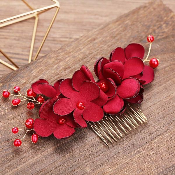 hair clips & barrettes bride comb ornaments red flower handmade for wedding headdress accessories ll@17, Golden;silver
hair clips & barrettes bride comb ornaments red flower handmade for wedding headdress accessories ll@17, Golden;silver