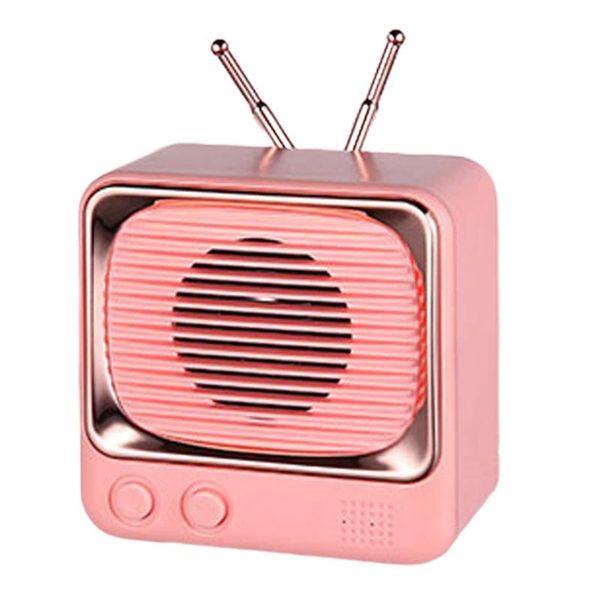 dw02 retro creative tv wireless speaker mini louder speakers music compact design built-in microphone 
dw02 retro creative tv wireless speaker mini louder speakers music compact design built-in microphone
