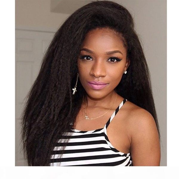 brazilian remy human hair kinky straight pre-plucked lace front and full lace wigs with baby hair natural color lace wig for black women, Black;brown
brazilian remy human hair kinky straight pre-plucked lace front and full lace wigs with baby hair natural color lace wig for black women, Black;brown