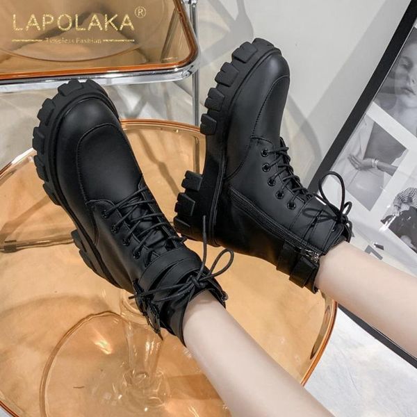 boots lapolaka 2021 brand fashion tire sole square heels cosy trendy dropship cool motorcycles booties women shoes ladies boot, Black
boots lapolaka 2021 brand fashion tire sole square heels cosy trendy dropship cool motorcycles booties women shoes ladies boot, Black