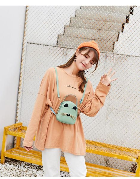 women fun cat backpack small portable pu leather backpacks for teenage girls bookbags fashion school shoulder bag bagpack
women fun cat backpack small portable pu leather backpacks for teenage girls bookbags fashion school shoulder bag bagpack