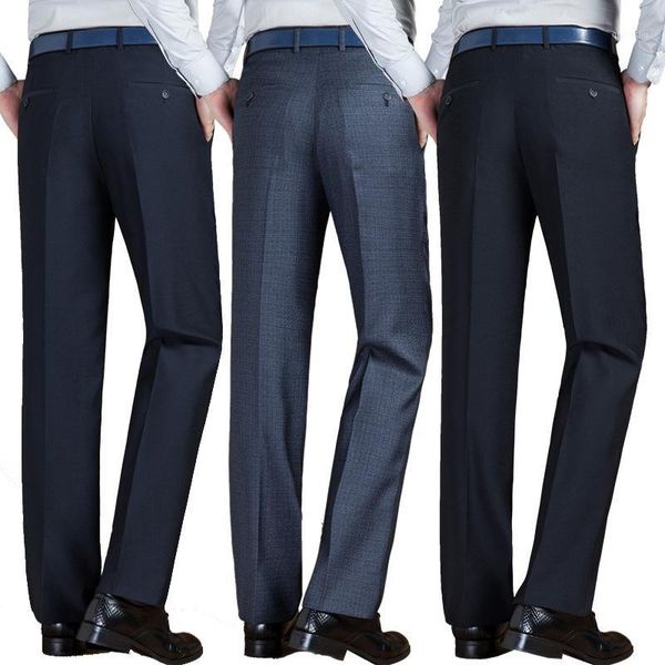 autumn winter new men pants business casual suit trousers for men's anti-wrinkle wash and wear suit pants high waist loose flat1, White;black
autumn winter new men pants business casual suit trousers for men's anti-wrinkle wash and wear suit pants high waist loose flat1, White;black