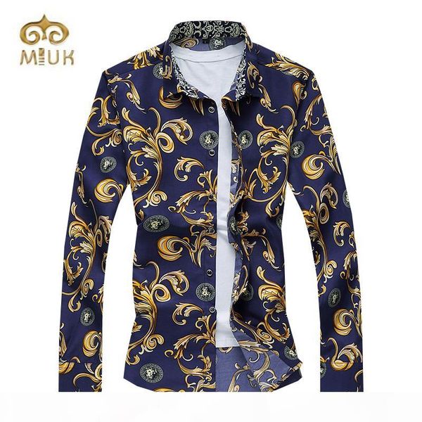 wholesale- miuk print turn-down collar full sleeve casual 5xl 4xl 3xl floral men beach shirt chemise homme summer clothing, White;black
wholesale- miuk print turn-down collar full sleeve casual 5xl 4xl 3xl floral men beach shirt chemise homme summer clothing, White;black