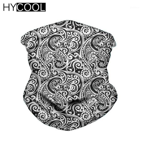 hycool style polynesian traditional tribe printed washable bandana neck warmer ring scarf outdoors neck buffs balaclava1, Black 
hycool style polynesian traditional tribe printed washable bandana neck warmer ring scarf outdoors neck buffs balaclava1, Black