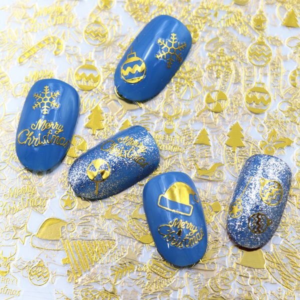 new/gold nail newnew white claus fashion decals 3d santa /red back glue laser christmas tree decal diy 7
new/gold nail newnew white claus fashion decals 3d santa /red back glue laser christmas tree decal diy 7