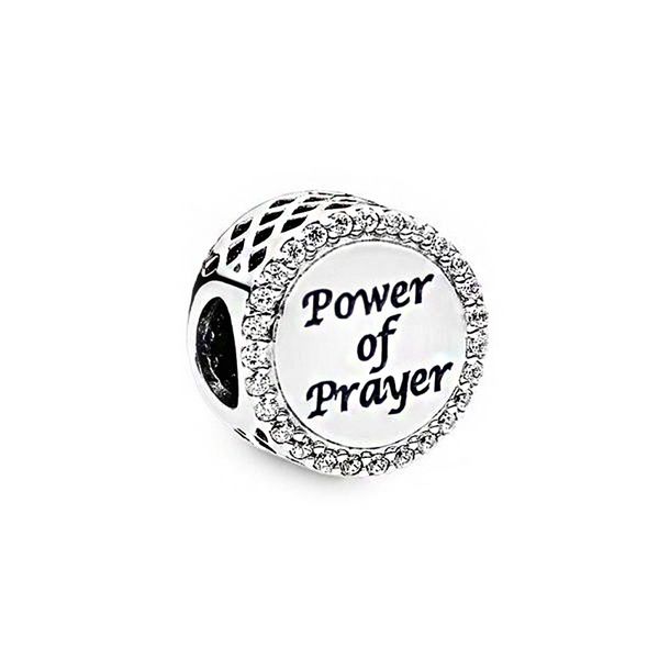 luxury 2020 new summer silver color power of prayer charms beads fit original pandora bracelets women diy jewelry fashion design, Black
luxury 2020 new summer silver color power of prayer charms beads fit original pandora bracelets women diy jewelry fashion design, Black