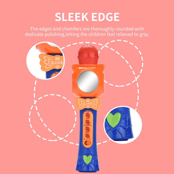 children fun colorful microphone toy girl simulation music microphone toy with mirror kid girl christmas gift
children fun colorful microphone toy girl simulation music microphone toy with mirror kid girl christmas gift