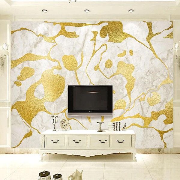 pvc self-adhesive waterproof wallpaper 3d white marble golden line murals living room tv sofa home decor wall stickers 3d1
pvc self-adhesive waterproof wallpaper 3d white marble golden line murals living room tv sofa home decor wall stickers 3d1