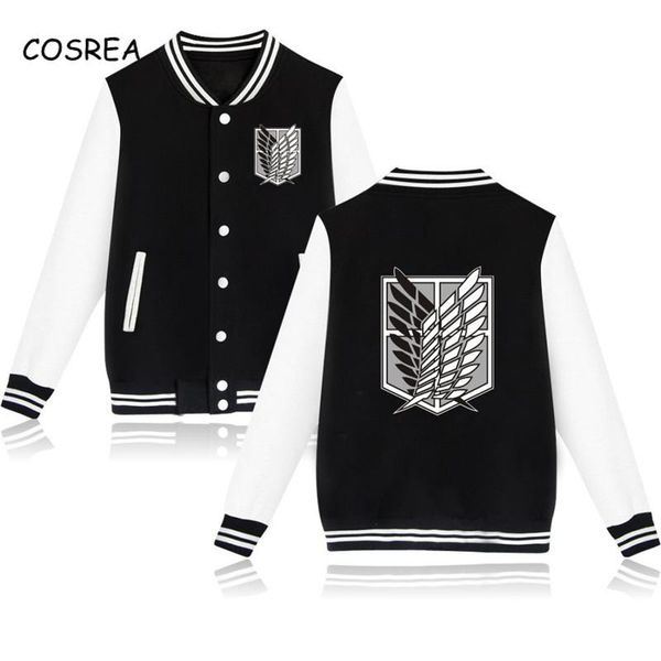 new arrival anime attack on titan cosplay costume jacket sweatshirt thickened zipper hooded coats, Black
new arrival anime attack on titan cosplay costume jacket sweatshirt thickened zipper hooded coats, Black