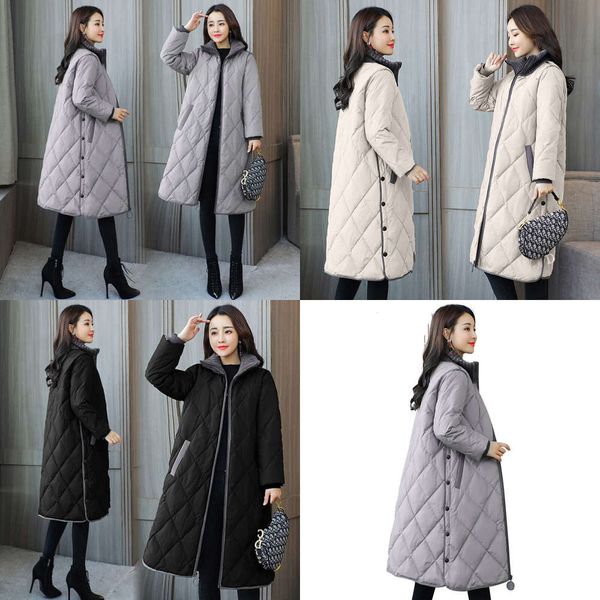 temperament girl's versatile middle long 2020 off season winter wear new women's thickened over knee coat grey m fur collar, Black
temperament girl's versatile middle long 2020 off season winter wear new women's thickened over knee coat grey m fur collar, Black