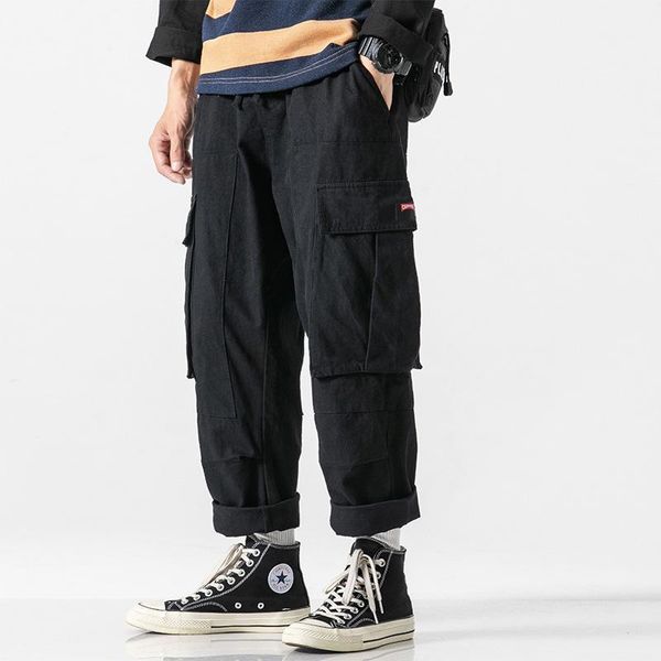 autumn new style big pocket drawstring leggings men's fashion brand all-around japanese loose casual pants men1, Black
autumn new style big pocket drawstring leggings men's fashion brand all-around japanese loose casual pants men1, Black