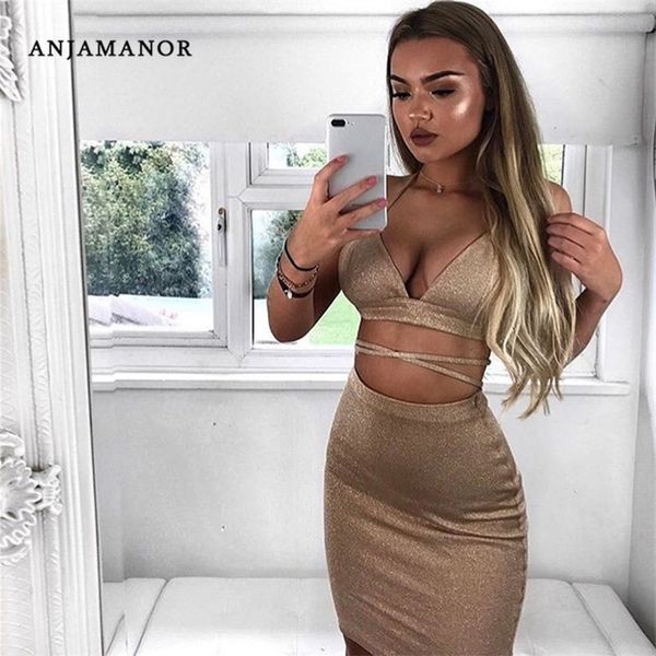 anjamanor 2 piece sequin set women crop and skirt club outfits 2020 summer dress bandage matching sets d32-az03 y200701, White
anjamanor 2 piece sequin set women crop and skirt club outfits 2020 summer dress bandage matching sets d32-az03 y200701, White