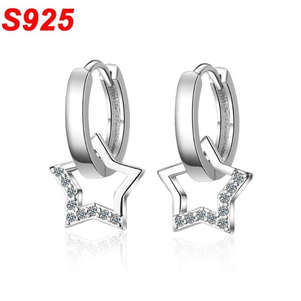 minimalist 925 sterling silver mini hoop earrings small round circle star ear rings creole boucle d'oreille woman jewerly se056, Golden;silver
minimalist 925 sterling silver mini hoop earrings small round circle star ear rings creole boucle d'oreille woman jewerly se056, Golden;silver