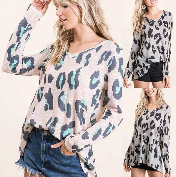 casual tee autumn winter women clothes fashion leopard print long sleeve v-neck t-shirt pullover blouses shirt s-3xl cz1019c, White
casual tee autumn winter women clothes fashion leopard print long sleeve v-neck t-shirt pullover blouses shirt s-3xl cz1019c, White