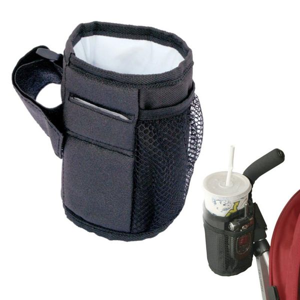 Baby Stroller Bottle Holder Universal Drink Parent Mug Waterproof Design Cup Bicycle Pram Bags Strollers Cup Holder Bags Babies