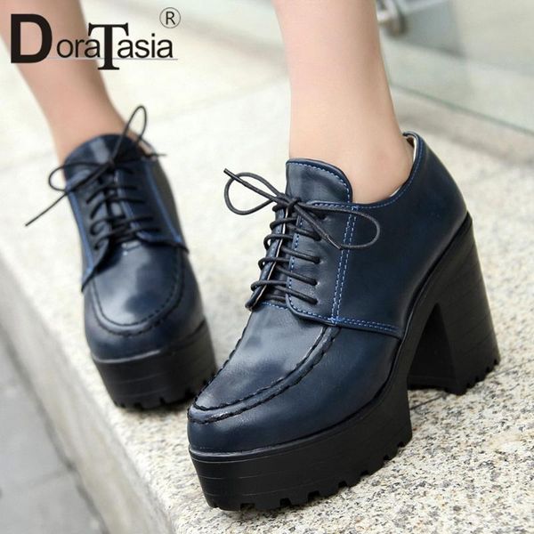doratasia female fashion round toe sewing lace up pumps 2020 casual spring winter pumps women sewing block heel shoes woman, Black
doratasia female fashion round toe sewing lace up pumps 2020 casual spring winter pumps women sewing block heel shoes woman, Black