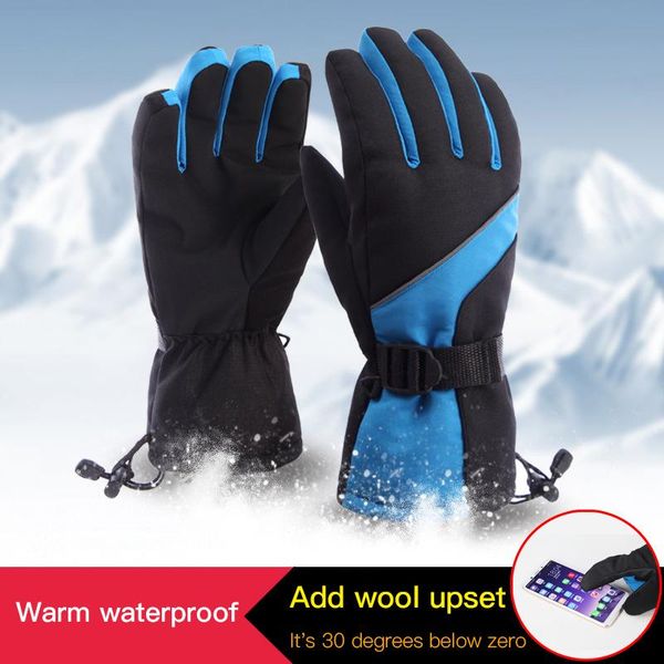 ski gloves thickened reflective design waterproof skiing thermal motorcycle night riding tools high quality
ski gloves thickened reflective design waterproof skiing thermal motorcycle night riding tools high quality