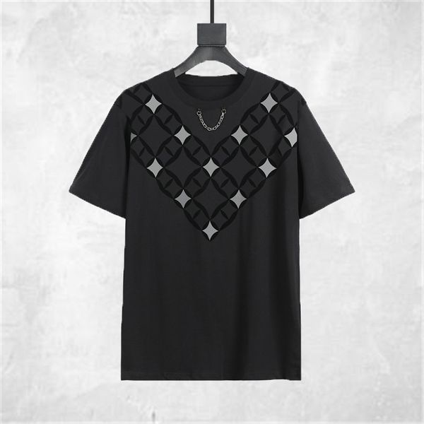 famous stylist mens t shirts 2021 men women couples chain short sleeve shirt hip hop tee, White;black
famous stylist mens t shirts 2021 men women couples chain short sleeve shirt hip hop tee, White;black