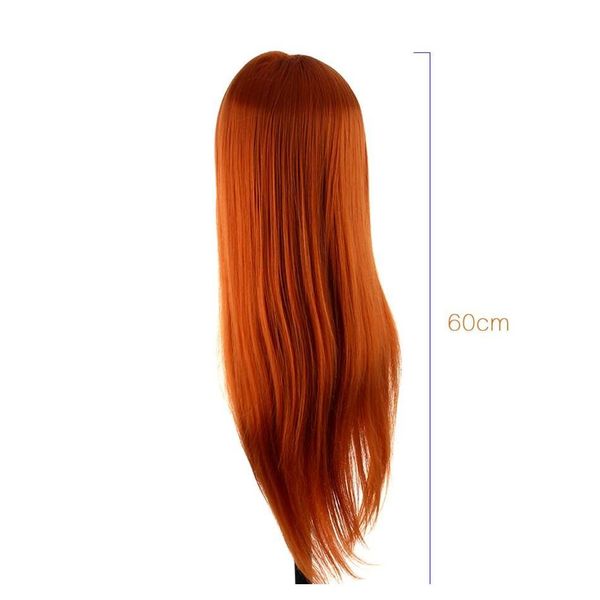60cm hairdressing dolls styling mannequin long hair practice training human head professional salon hair styling sqcvwg bdehair, White
60cm hairdressing dolls styling mannequin long hair practice training human head professional salon hair styling sqcvwg bdehair, White