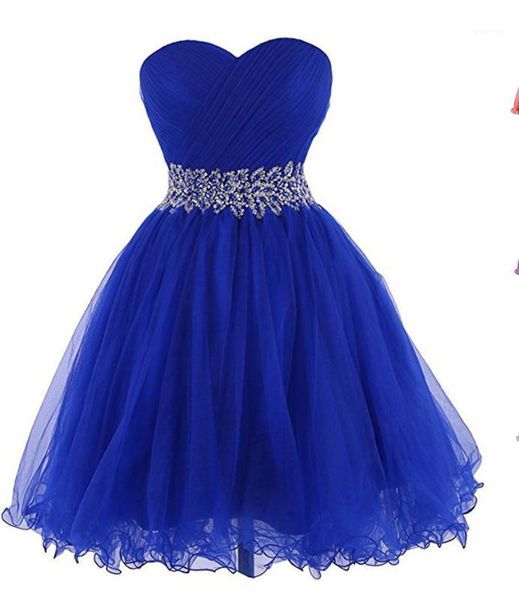 2020 royal blue tulle short chiffon homecoming dresses beading graduation cocktail formal prom party gown bm2441, White;black
2020 royal blue tulle short chiffon homecoming dresses beading graduation cocktail formal prom party gown bm2441, White;black