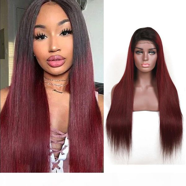 brazilian human hair 1b 99j ombre color silky straight 1b 99j lace wigs 13x4 lace front wig double color straight adjustable lace 10-30inch, Black;brown
brazilian human hair 1b 99j ombre color silky straight 1b 99j lace wigs 13x4 lace front wig double color straight adjustable lace 10-30inch, Black;brown