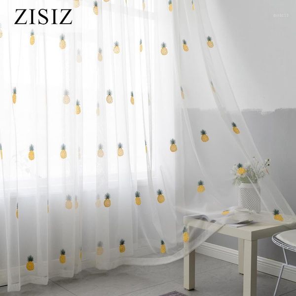 zisiz embroidered tulle curtains for bedroom living room pineapple sheer children's room kids window decoration treatments1
zisiz embroidered tulle curtains for bedroom living room pineapple sheer children's room kids window decoration treatments1